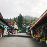 串鶴 - 雨の飯盛山