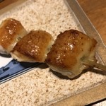 胸と皮の抱身串