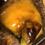 新宿 今井屋本店 - つくねと黄身のコラボ