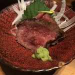 新宿 今井屋本店 - 和牛のタタキ