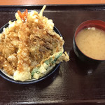 天丼てんや - 松茸とかきの天丼