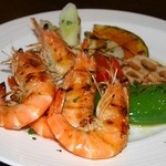 ソムリエ秋葉 - 天使の海老と野菜のグリル