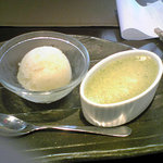 ごうやとリンゴのシャーベット