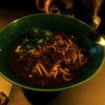 焼酎バー砂時計 - (特別メニュー)カレーうどん:旨い最後の〆！