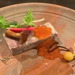 アンティーカ トラットリーア フォルトゥーナ グランデ - エゾヒグマの内臓テリーヌ