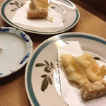 花いち - 【揚物】あをりいかと干いも　天ぷら