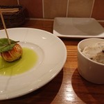 Le Comptoir de シャンパン食堂 - フォアグラと鴨＆ポテサラ