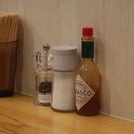Cafe slow season - 卓上調味料