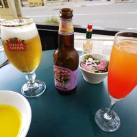ビストロ・カフェ・ド・パリ - 六甲ビールとホワイトミモザ