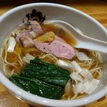 中華そば 満鶏軒 - 鶏中華そば　醤油　2018.11
