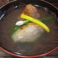 寿こう - 椀（白甘鯛（白河）、加賀蓮根しんじょう？）