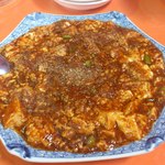 中華料理 唐韻 - <小炒肉菜>四川麻婆豆腐＠680円。