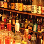 Rakuichi - お酒の種類はこんなに豊富☆