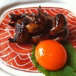 うなぎ亭 友栄 - 青うなぎの肝焼き