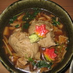 和菜 やなぎ  ふぐ はも - そばがき＆秋キノコの旨み汁