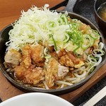 Karayama - 生姜焼きからあげ定食‼
