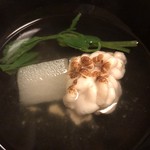 鰻はし本 - 白子と冬瓜のお椀