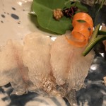 鰻はし本 - 鰻の刺身