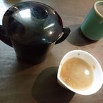 手打ち蕎麦 銀杏 - そば湯　2018.11