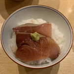 饗 くろ喜 - 鰤漬け飯（350円）※限定飯 2018.11