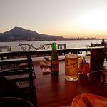 紅色穀倉美式餐庁淡水店 - ドリンク写真:（2018.10.28）外席の素敵な眺め