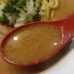 麺屋 丸鶏庵 - スープ