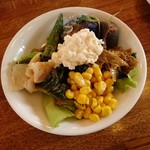 アメリカ屋 - サラダバーのサラダ
