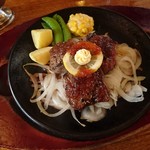 アメリカ屋 - キューブカットステーキ（180g）…税別1450円