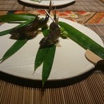 いはら田 - 焼き物（稚鮎）