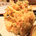 味奈登庵 - そそり立つ俺のかき揚げ天ぷら！