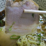 元祖 第一旭 - 京都のラーメンとは全く違うものです。ネギも九条ネギではないですね！麺も違うしチャーシューも違う・・・店名だけ同じのようです。