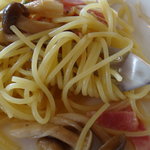 ラ・フォンテ - フェデリーニ系の麺で、アルデンテがあります。