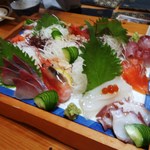 くつろぎ亭ひこべえ  - 刺身盛り