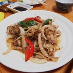 くつろぎ亭ひこべえ  - 焼肉定食の焼肉