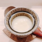 日本橋蛎殻町 すぎた - 2018.9.  海鼠腸の茶碗蒸し