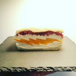 セントル ザ・ベーカリー - 自家製柿クリームチーズあんサンド❤