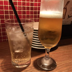 Italian Bar Spello - ビールとジンジャエール