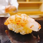 日本橋蛎殻町 すぎた - 2018.9.  縞海老