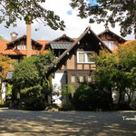 アサヒグループ大山崎山荘美術館 喫茶室 - 本館は加賀正太郎の設計