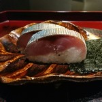 日本料理 晴山 - 淡路の鯖寿司