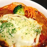 煮込みハンバーグ～カレーONチーズ～