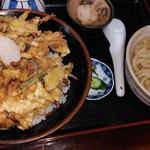 Hinoya - かき揚げ丼定食