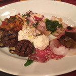 リオス ボングスタイオ - 前菜盛り合わせ、かなりのボリューム