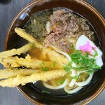 資さんうどん - 肉&ゴボ天680円(2回目)