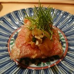 寿しの吉乃 - 金目鯛の竜田揚げ