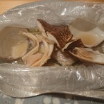 寿しの吉乃 - のどぐろ、はまぐり、松茸の蒸し料理
