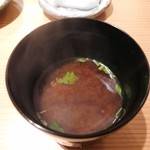 寿しの吉乃 - 味噌汁