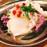 旬菜バール リカリカーレ - 付き出しカルパッチョ
