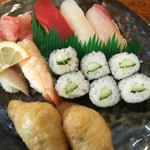 里川海 - 寿司定食  メイン