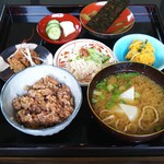 サカカンカフェ - 酵母玄米御膳(￥864)